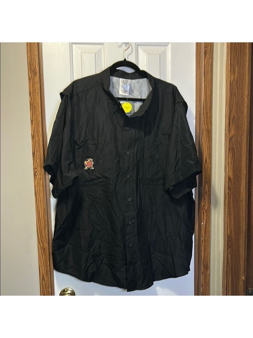 Proedge Minnesota Terrapin’s Black Fishing Button Shirt 2X NWT